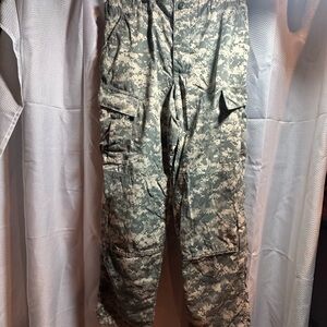 ACU Digital Camo Ripstop Cargo Pants – Military Tactical Medium Long